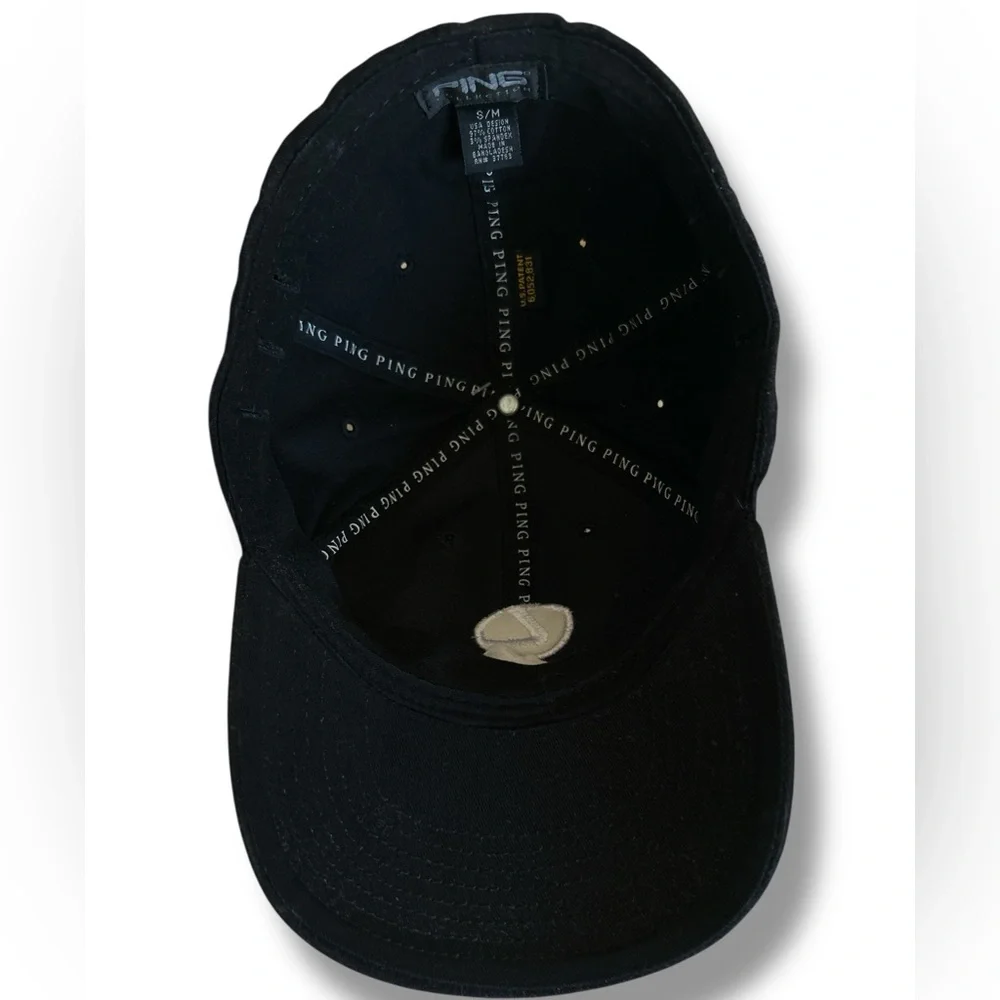 PING/ LEXUS Black Ball Cap with White Lexus Embroidery